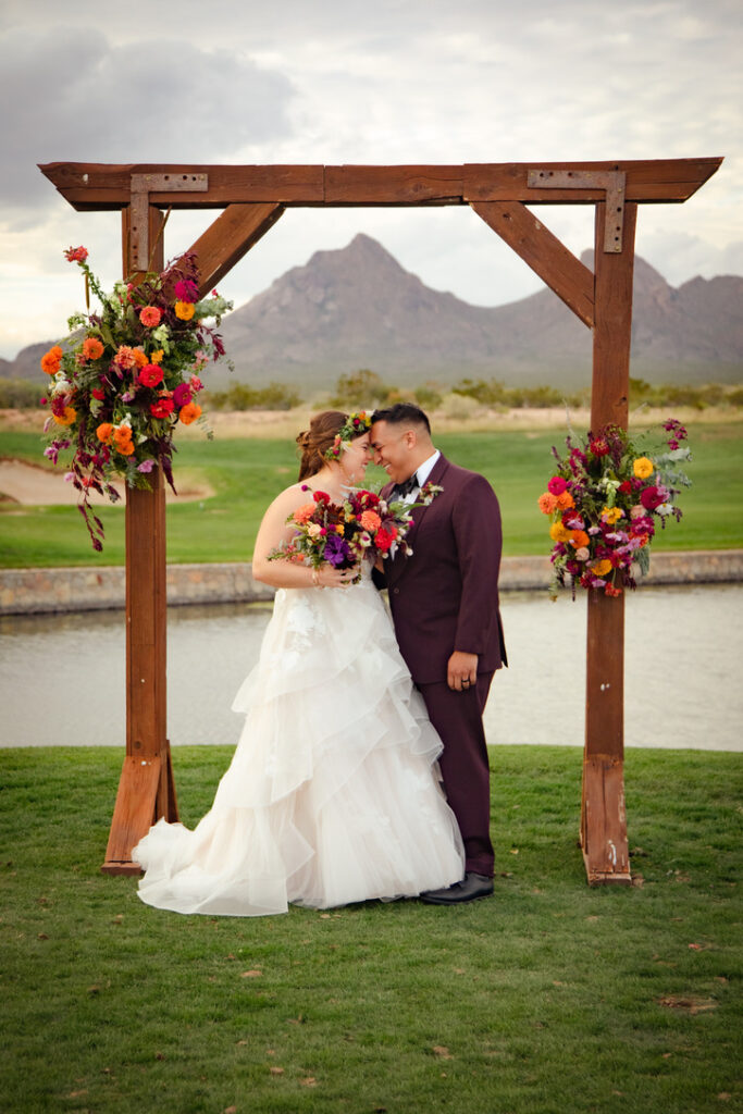 Wedding Altar El Paso Las Cruces Flowers Dress Redhawk